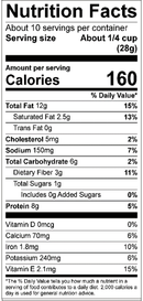 Second Nature Keto Crunch Smart Mix 10 oz