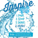 Inspire Gluten Free Pomegranate Razz Punch Protein Powder by Bariatric Eating