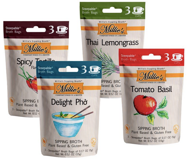 Millie's Sipping Broth - Variety Pack 