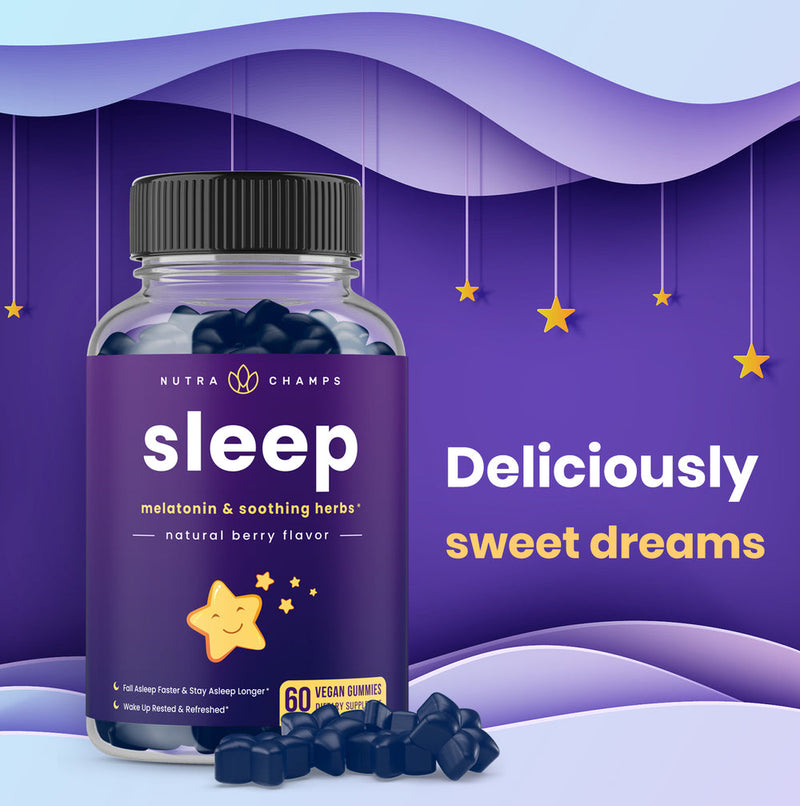 Sleep Gummies by NutraChamps 