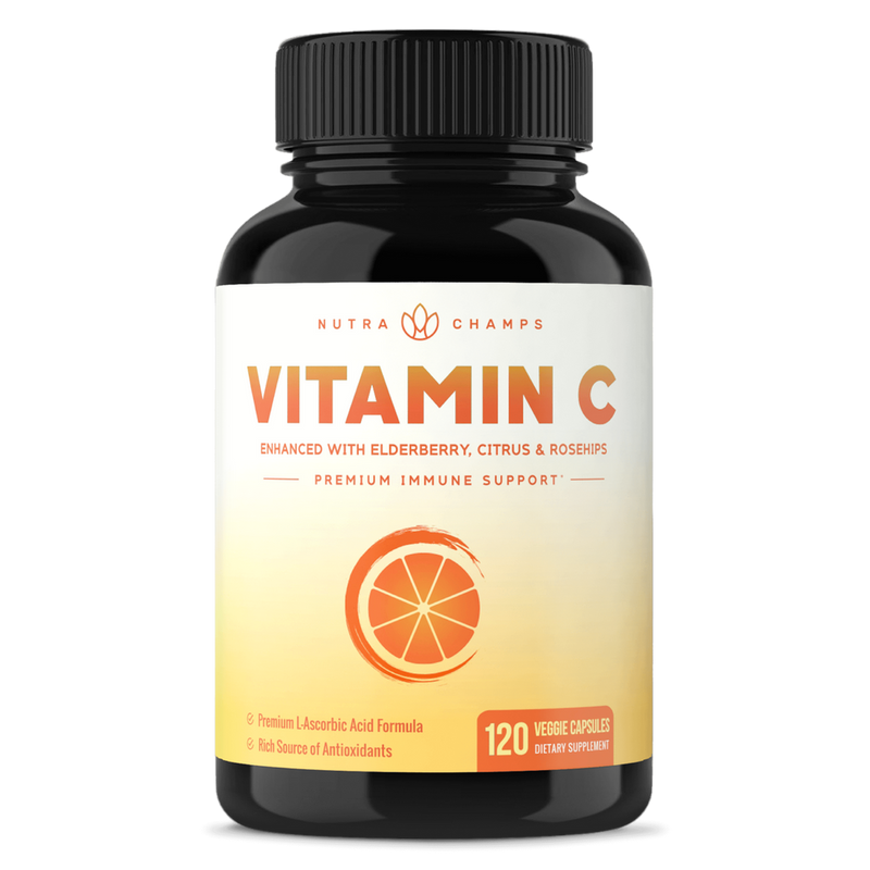 Vitamin C Capsules by NutraChamps 