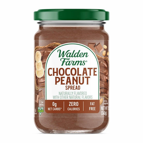 Pâte à tartiner aux arachides Walden Farms, 340 g - Chocolat / 1 bocal