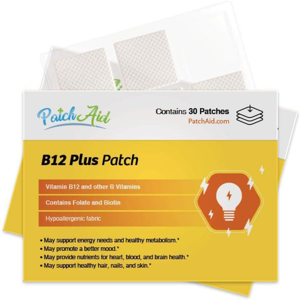 B12 Energy Plus Vitamin Patch by PatchAid 