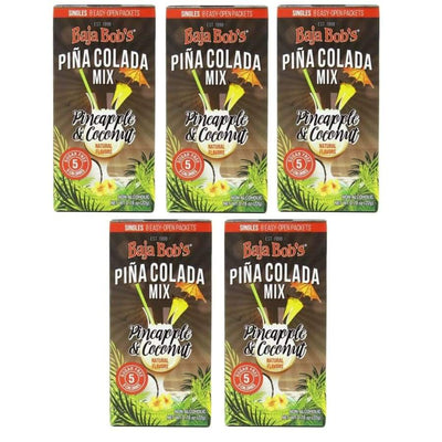 Baja Bob's Pina Colada Mix Singles 8 packets 