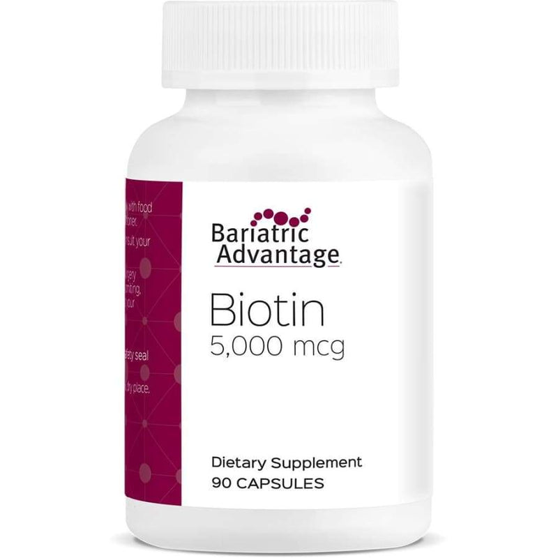 Bariatric Advantage Biotin 5,000 mcg Capsules (90ct) 