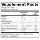 Bariatric Advantage Calcium Citrate Chewy Bites 500mg