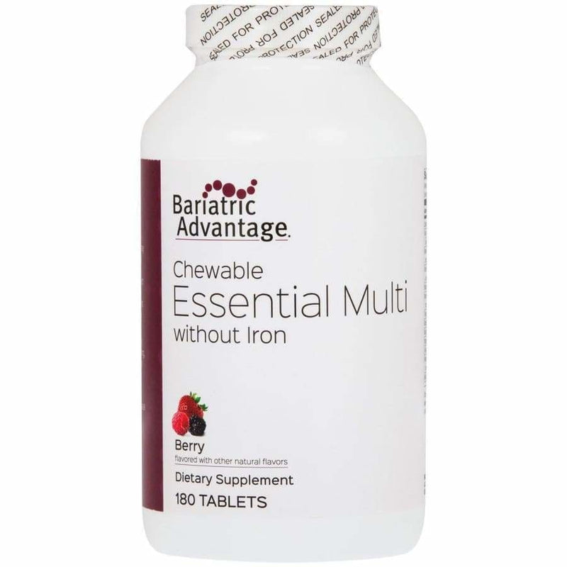 Bariatric Advantage Chewable Essential Multivitamin without Iron - Available in 2 Flavors! 