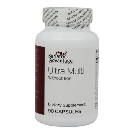 Bariatric Advantage Ultra Multivitamin Formula Capsules - Iron Free #Size_90ct