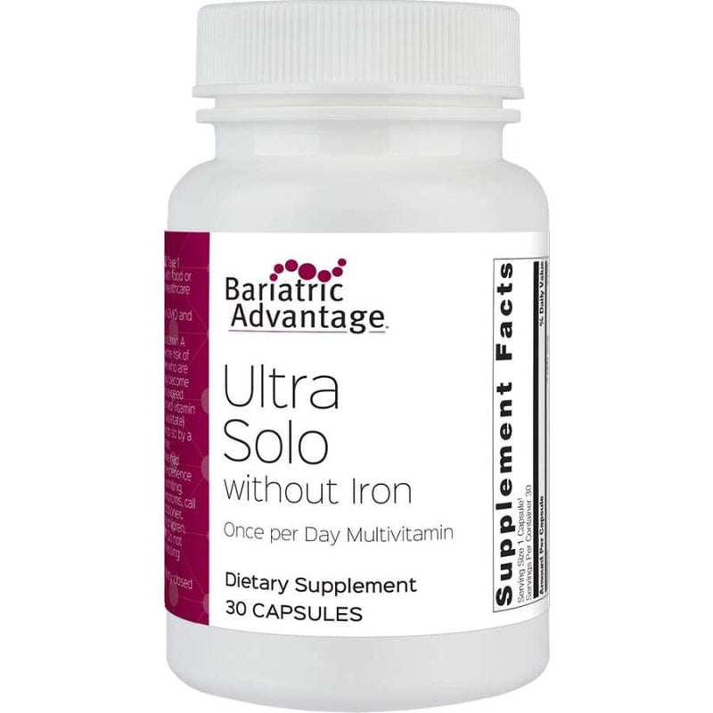 Bariatric Advantage Ultra Solo "One Per Day" Multivitamin without Iron 