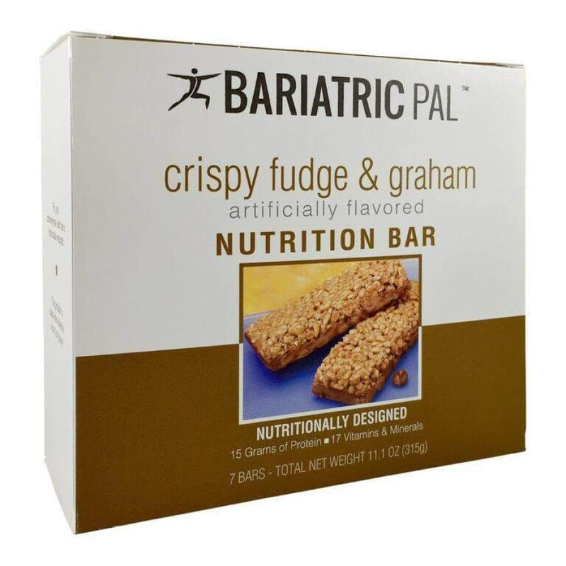 BariatricPal 15g Protein Bars - Crispy Fudge and Graham 