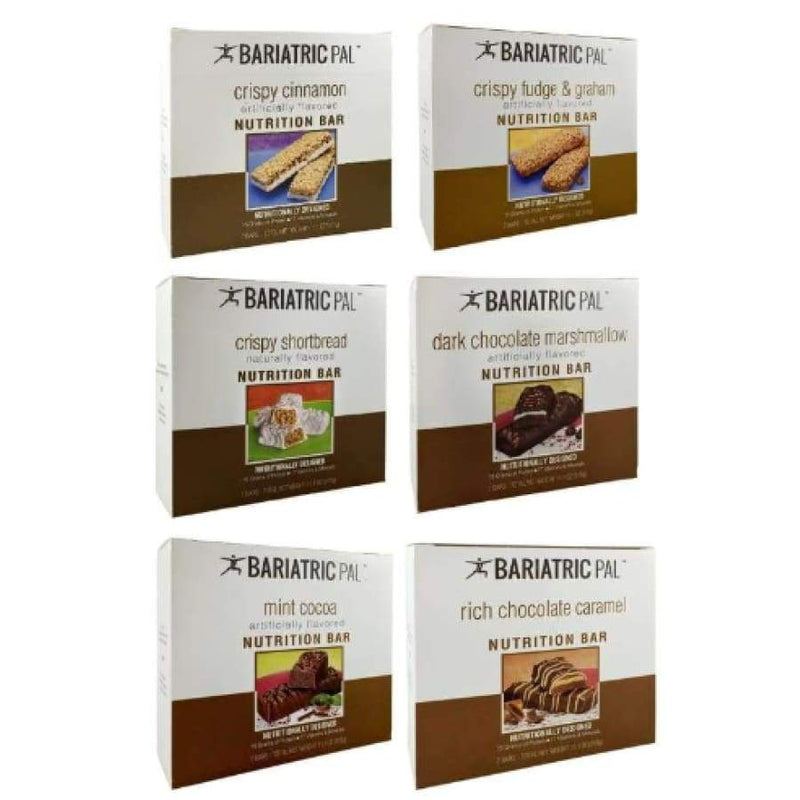 BariatricPal 15g Protein Bars - Jumbo Variety Pack 