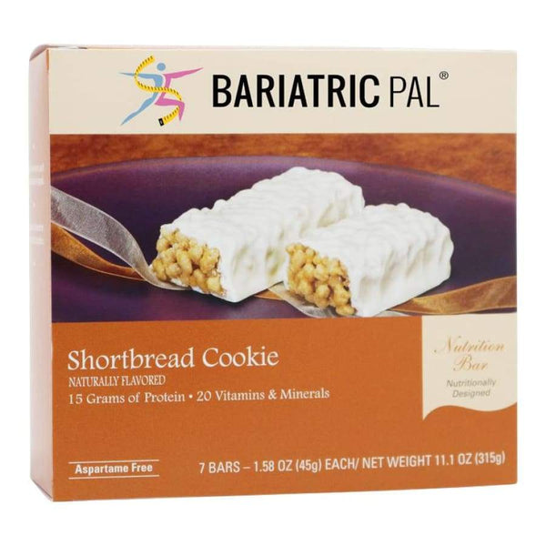 BariatricPal 15g Protein Bars - Shortbread Cookie 