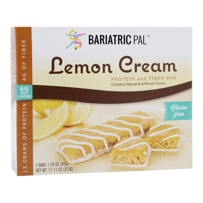 BariatricPal Divine 13g Protein & Fiber Bars - Lemon Cream 