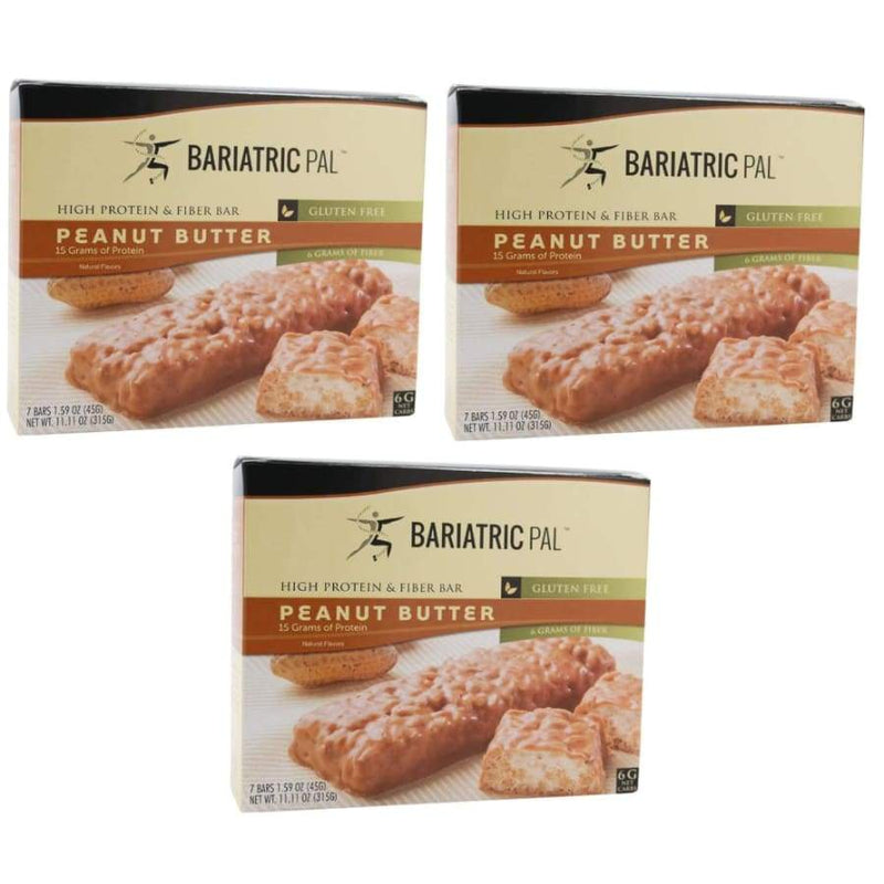 BariatricPal Divine 15g Protein & Fiber Bars - Peanut Butter 