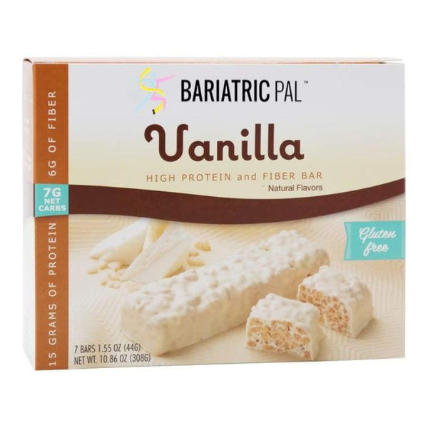BariatricPal Divine 15g Protein & Fiber Bars - Vanilla 
