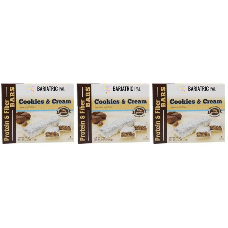 BariatricPal Divine "Lite" Protein & Fiber Bars - Cookies & Cream 
