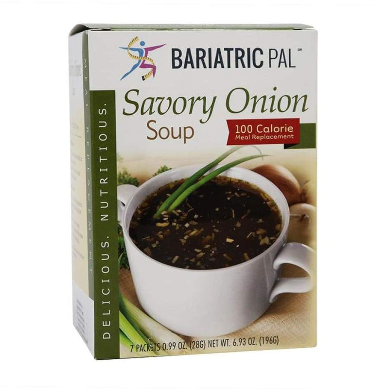 BariatricPal High Protein 100 Calorie Meal Replacement Soup - Savory Onion 