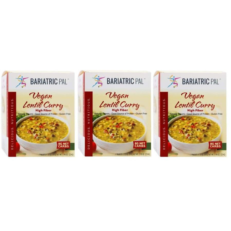 BariatricPal High Protein Light Entree - Vegan Lentil Curry 