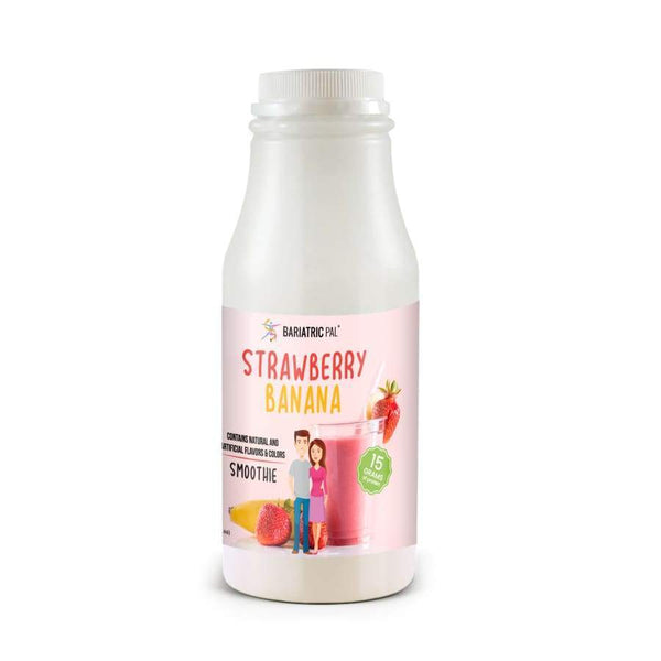 BariatricPal Ready To Shake Instant 15g Protein Fruit Drink - Strawberry Banana Smoothie 