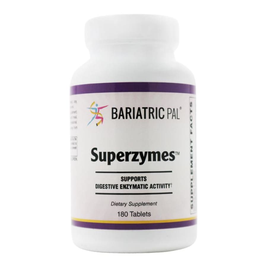 Superzymes Digestive Aid Tablets by BariatricPal Supports Digestive