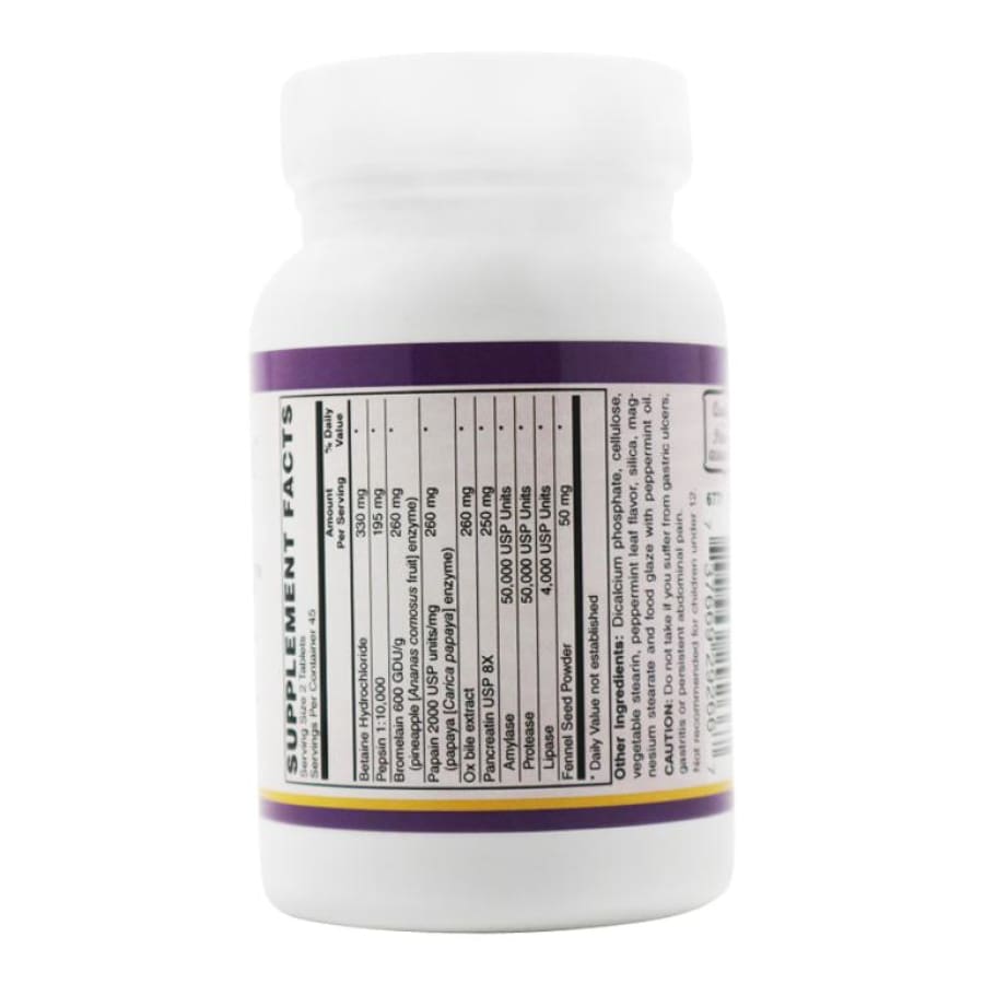 Superzymes Digestive Aid Tablets by BariatricPal Supports Digestive
