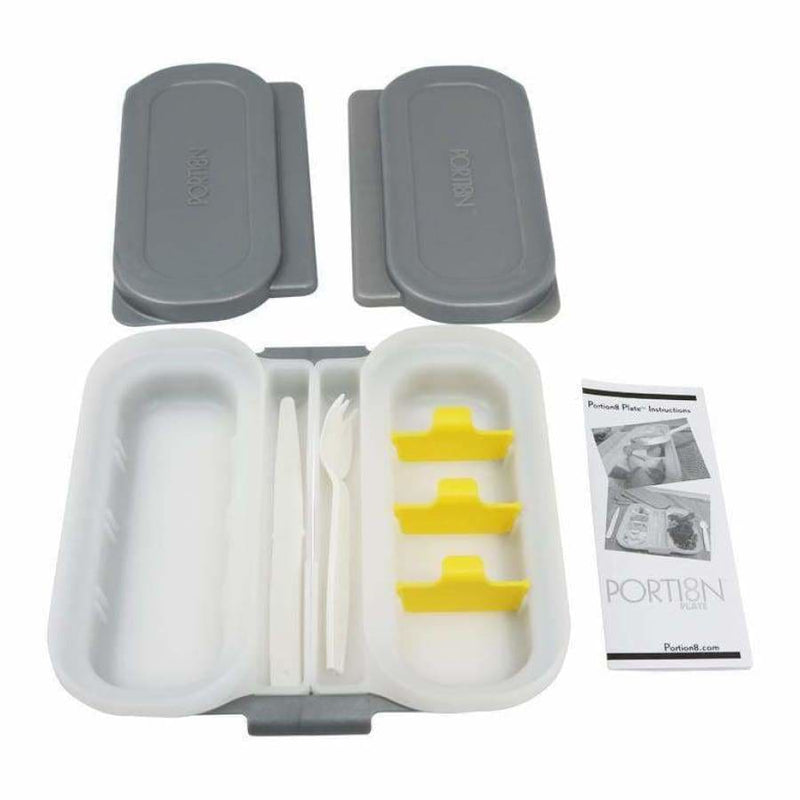 BariWare Portion8 Plate Set - Available in 4 Colors! 