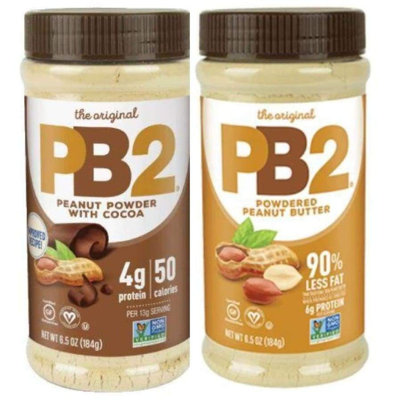 Bell Plantation PB2 Powdered Peanut Butter - 2 Flavor Variety Pack 