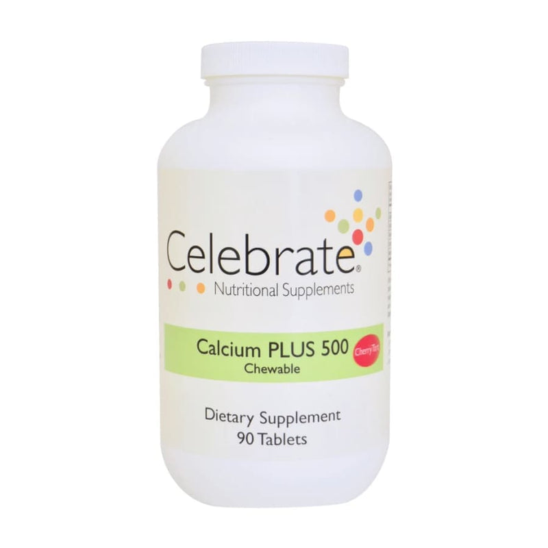 Celebrate Calcium PLUS 500 Chewable - Available in 3 Flavors! 