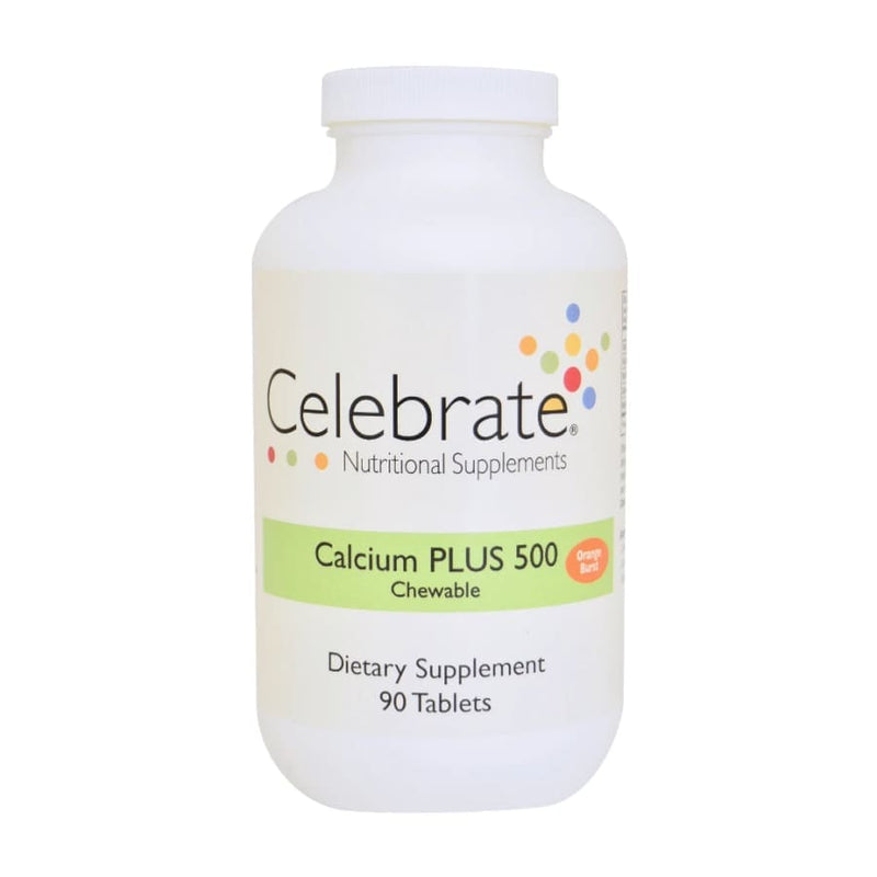 Celebrate Calcium PLUS 500 Chewable - Available in 3 Flavors! 