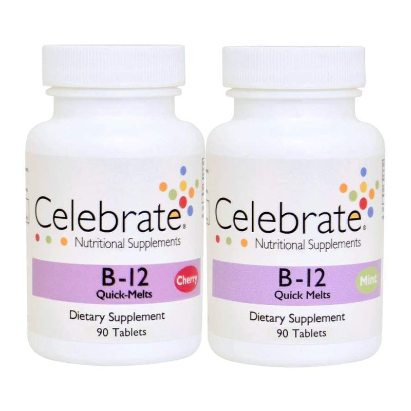 Celebrate Vitamin B-12 - Sublingual Quick-Melt (1,000 mcg) 