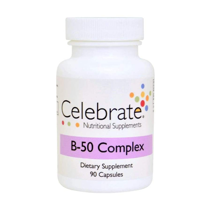 Celebrate Vitamin B-50 Complex Capsules (90-Capsules) 