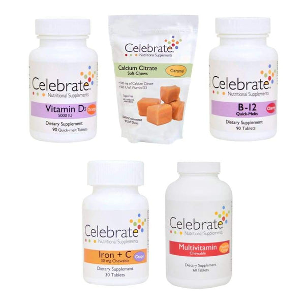 Celebrate Vitamins Gastric Bypass Vitamin Pack 