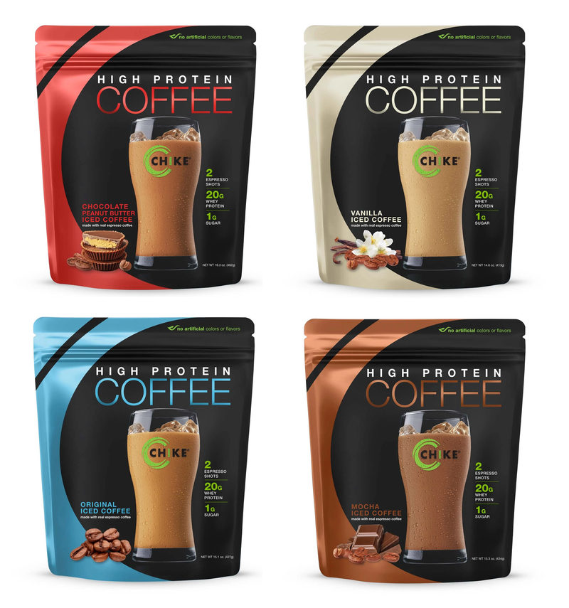Chike Nutrition High Protein Iced Coffee - Variety Packs! 