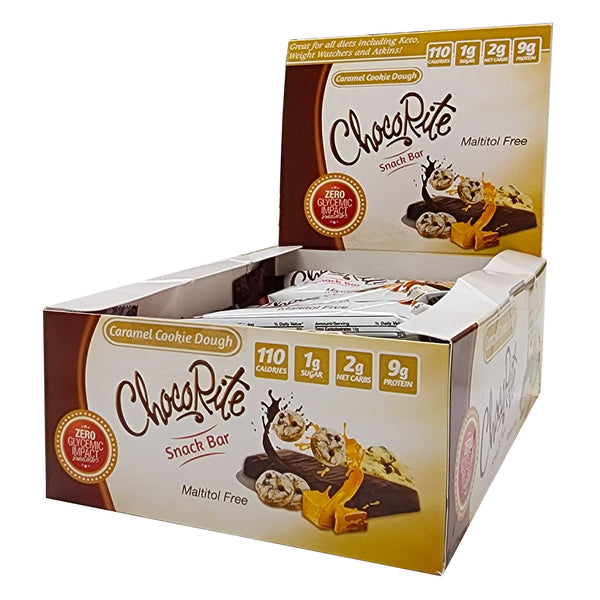 Healthsmart ChocoRite Chocolate Coated Protein 40g Snack Bars 