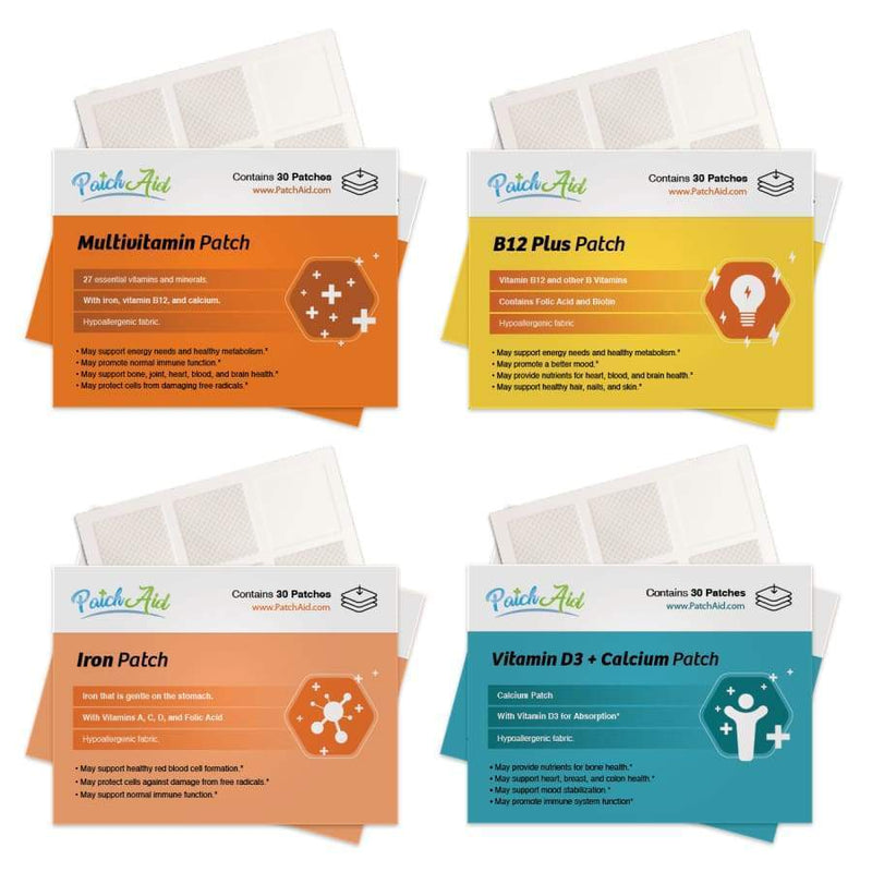 Duodenal Switch Vitamin Patch Pack by PatchAid 