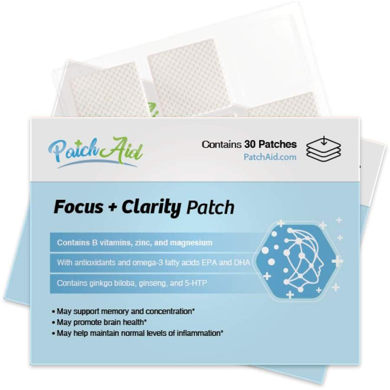 Focus and Clarity Vitamin Patch by PatchAid 