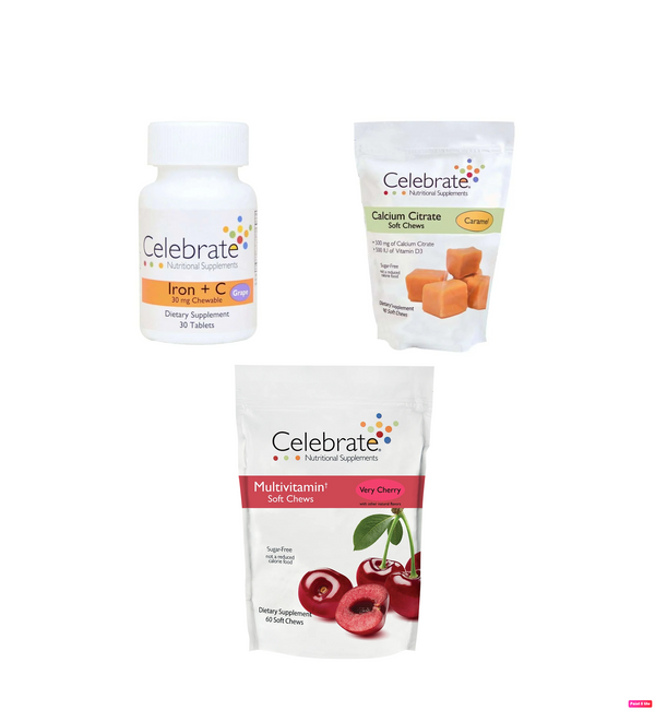 Celebrate Vitamins Gastric Band Vitamin Pack 