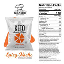 Genius Gourmet Keto Snack & Protein Chips - 4-Flavor Variety Pack 