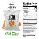 Genius Gourmet Keto Snack & Protein Chips - 4-Flavor Variety Pack 