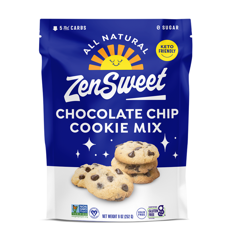 ZenSweet Baking Chocolate Chip Cookie Mix 9 oz (252g) 