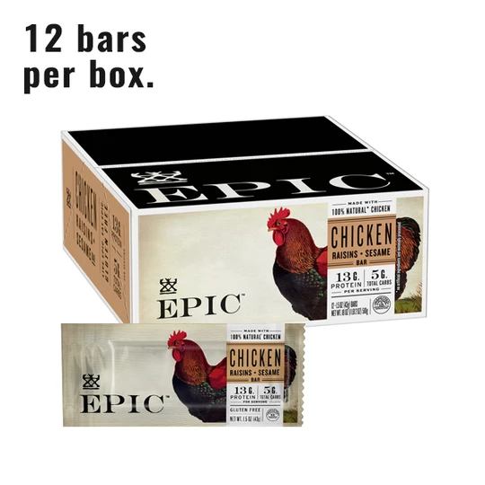 Epic Meat Bar - Chicken Raisin Sesame 