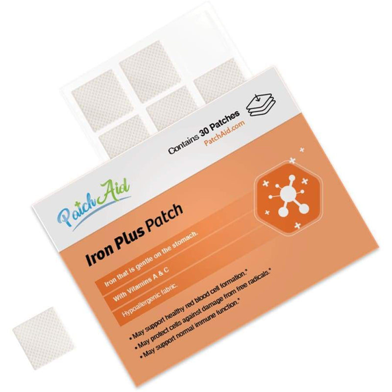 Iron Plus Vitamin Patch by PatchAid 
