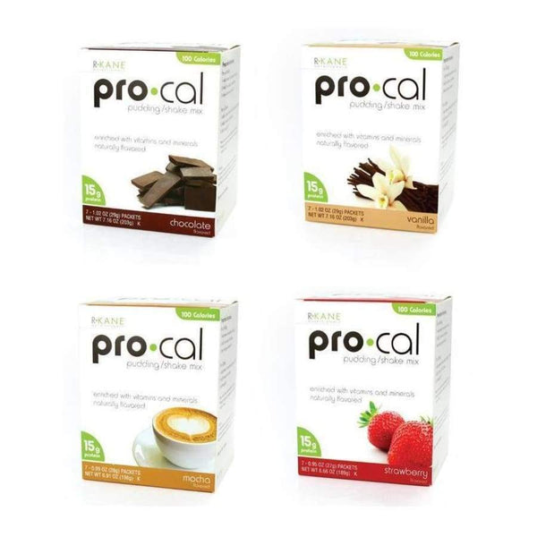 R-Kane Nutritionals Pro-Cal High Protein Shake or Pudding - Jumbo Variety Pack 