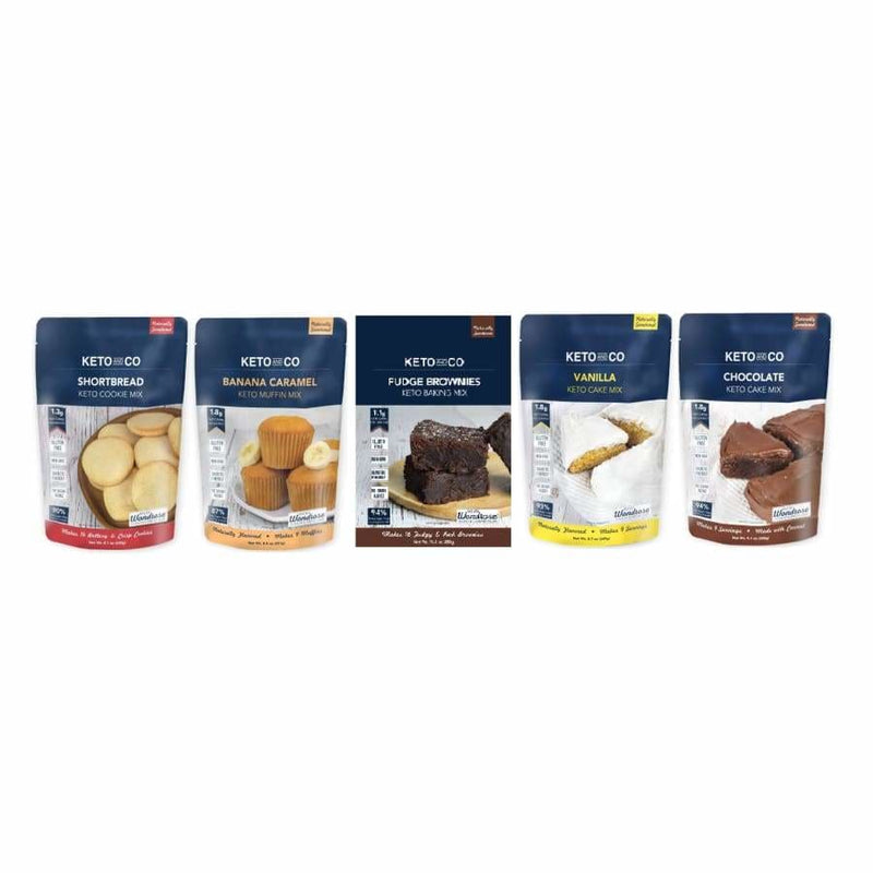 Keto Baking Mix Kit by Keto and Co - Variety Pack 