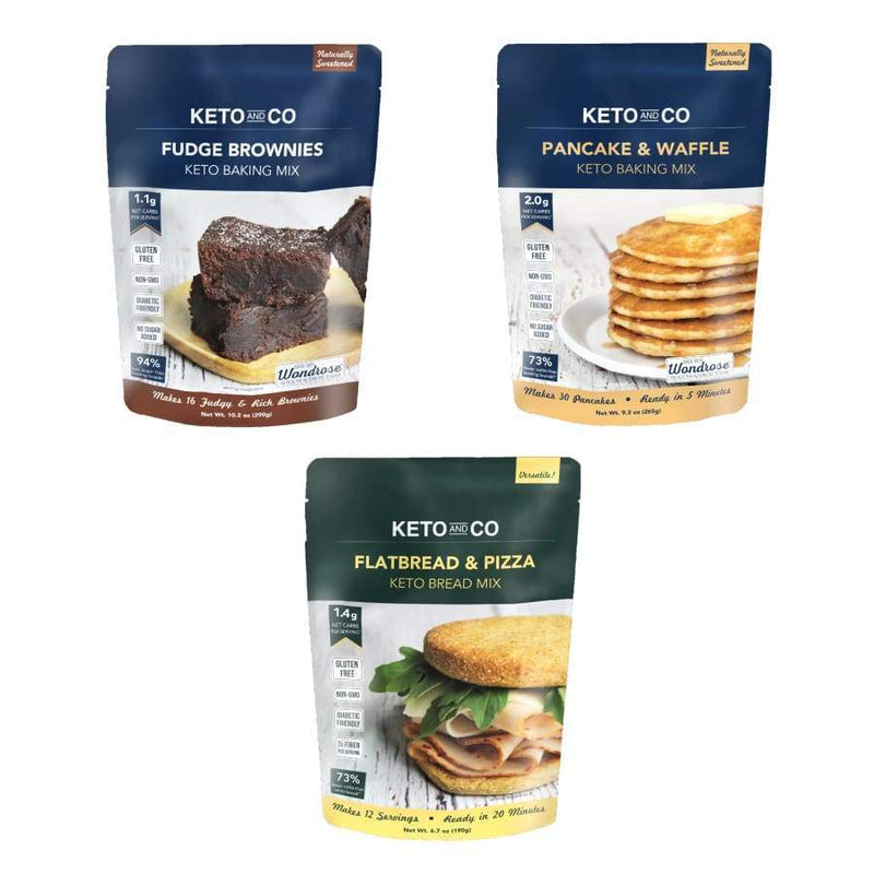 Keto Baking Mix by Keto and Co - Variety Pack 