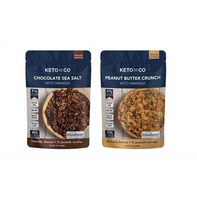 Keto Granola by Keto and Co - Variety Pack 