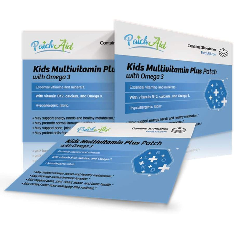 MultiVitamin Plus Topical Patch by PatchAid (1-Month Supply) 