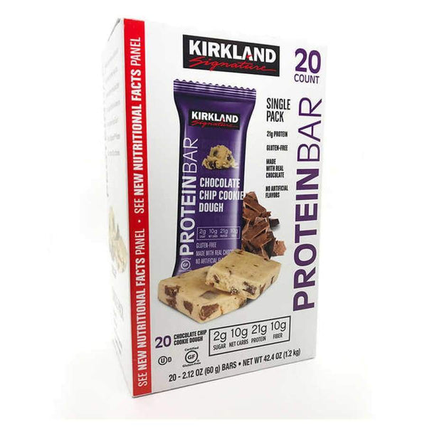 Kirkland Protein Bars - Signature Chocolate Chip Cookie Dough 