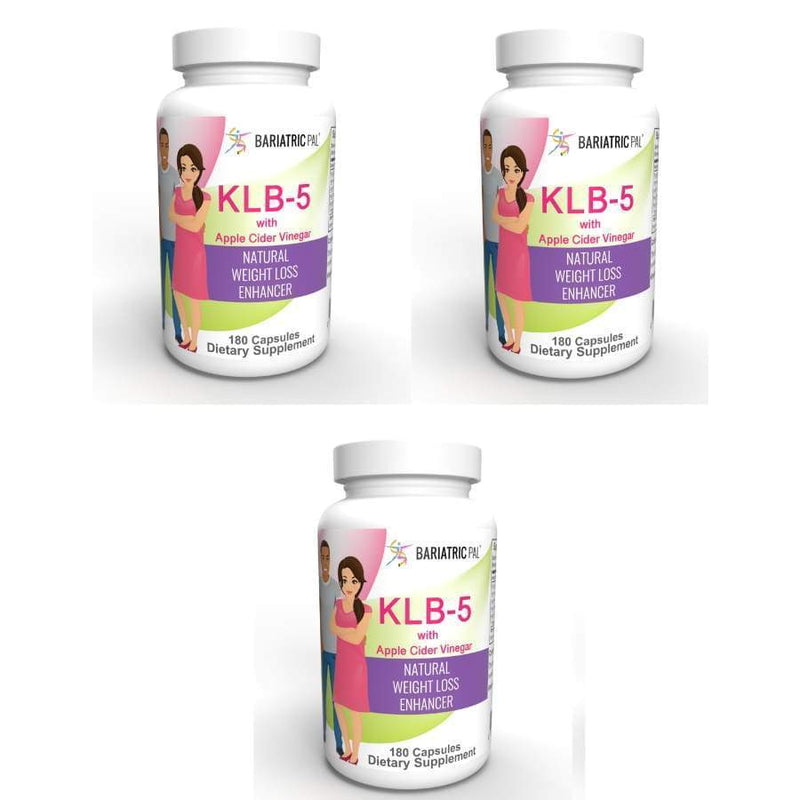 KLB-5 with Apple Cider Vinegar Natural Weight Loss Enhancer by BariatricPal 