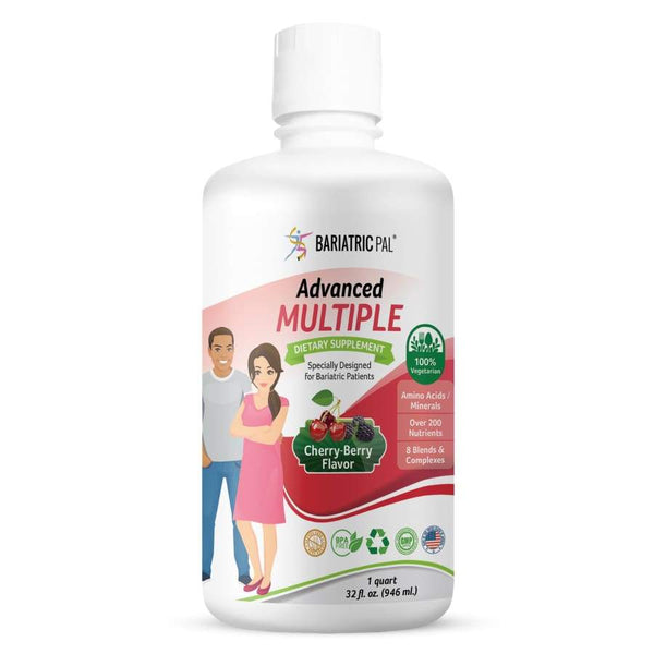 Liquid Advanced Multivitamin (Cherry-Berry Flavor) by BariatricPal 